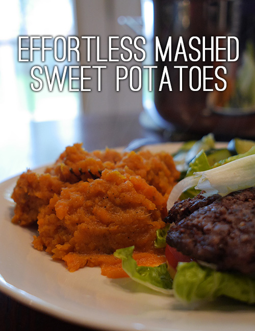 mashed sweetpotatoes